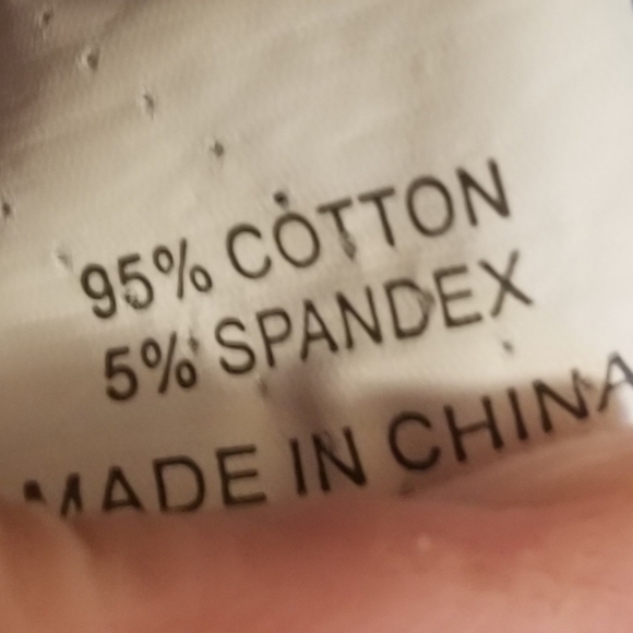 Amaryllis 3X Blue Stretchy Pants - Picture 6 of 8